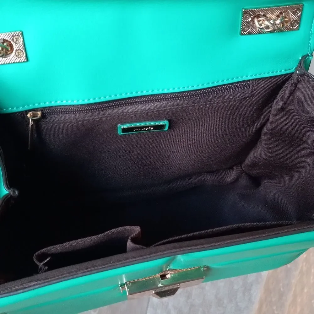 Aldo Albonnon Emerald Green Small Shoulder Bag NWOT
